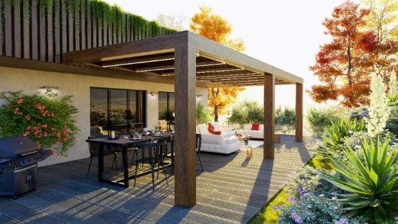 pergola en bois